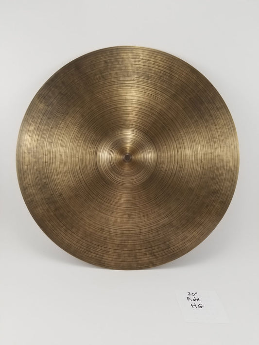 20" Cymbal & Gong ride cymbal - “Turkish-style”