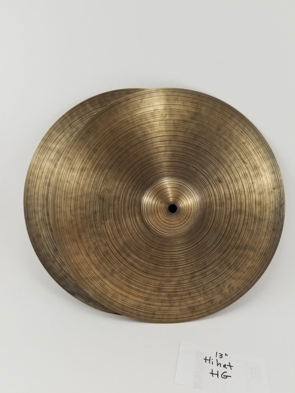 13" Cymbal & Gong Holy Grail hihats