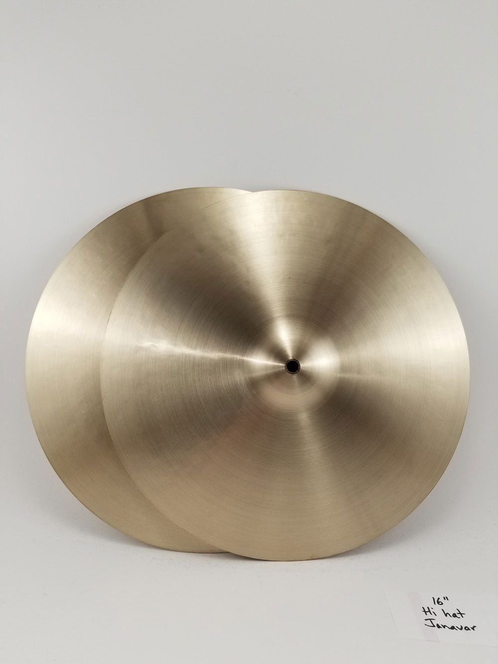 16" Cymbal & Gong Janavar hihat cymbals