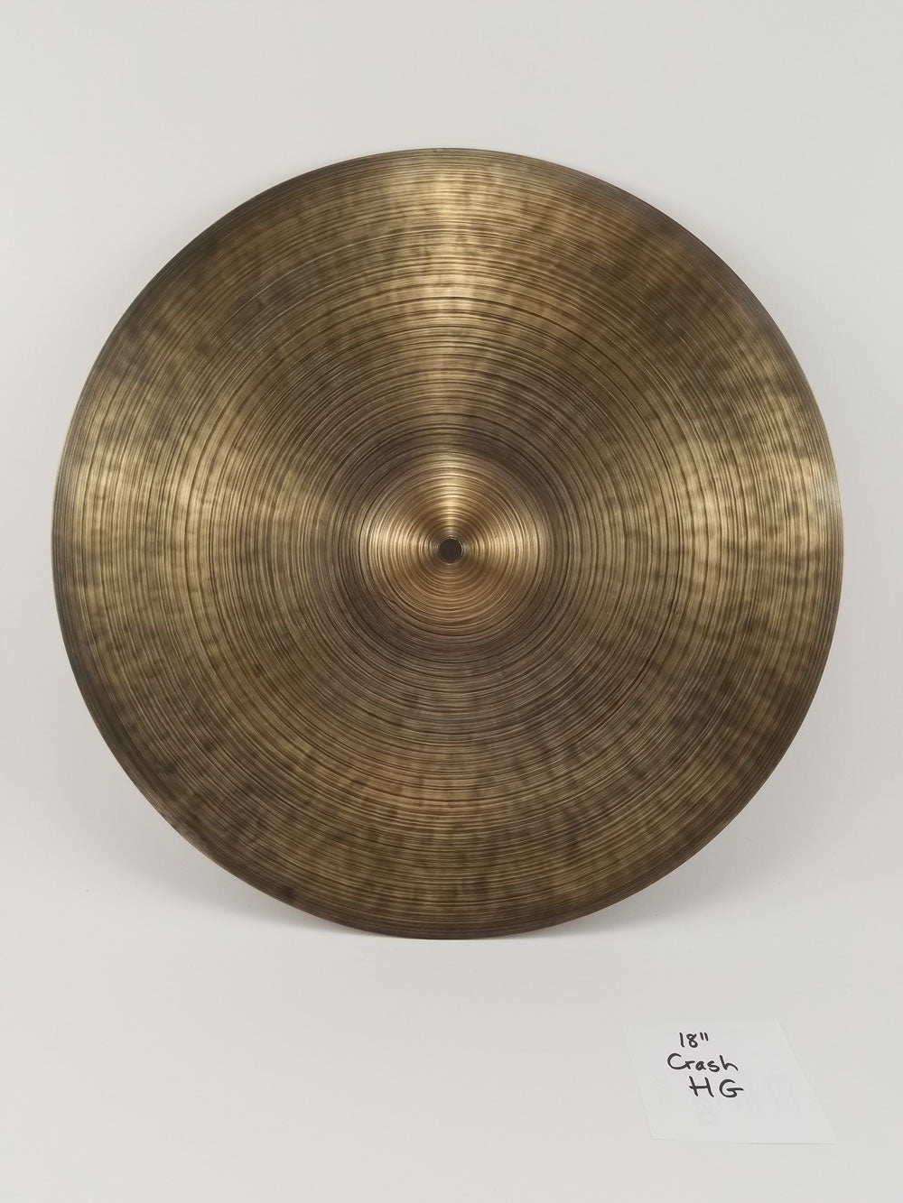 18" Cymbal & Gong Holy Grail crash - “American-style”